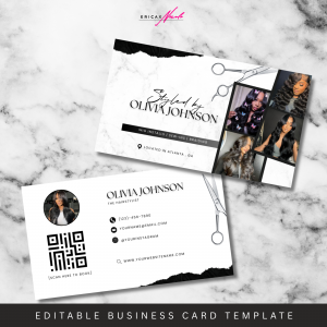 Marble Style Business Card