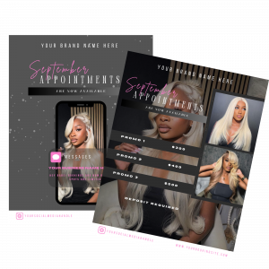 Luxury Appointment Flyer Template