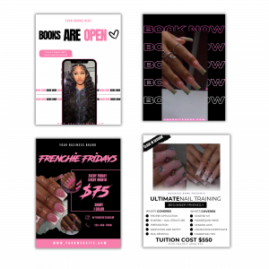 Beauty Business Promo Flyer Bundle