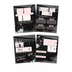 Luxury Hair Bundle Promo Flyer Pack