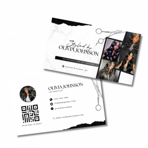 Marble Style Business Card